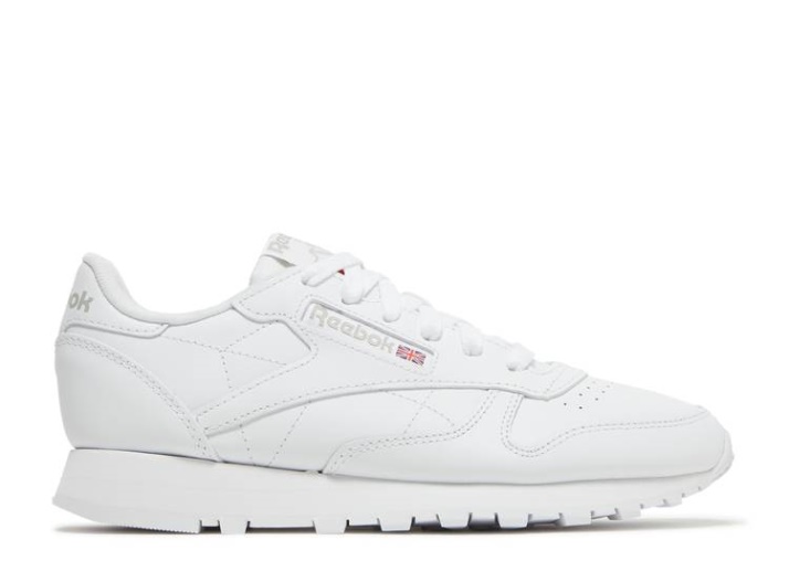 Reebok Wmns Classic Cuero - Blanco Gris Puro