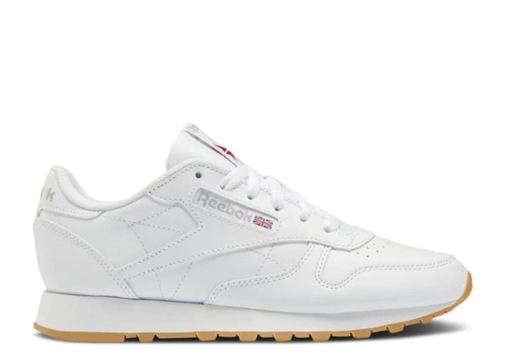 Reebok Wmns Classic Cuero - Blanco Gris Gum