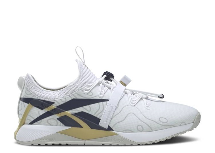 Reebok Rich Fronting Jr. X Nano X1 - En La Tormenta Blanco/vector Azul Marino/dorado
