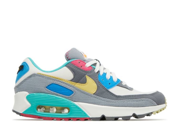 Nike Air Max 90 - Fantasma Con Suspensión Neumática/apio/gris Hierro/rosa