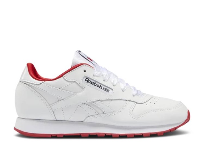 Reebok Classic Cuero J - Blanco Vector Rojo