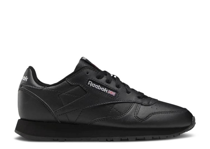 Reebok Classic Cuero Niño Grande - Triple Negro