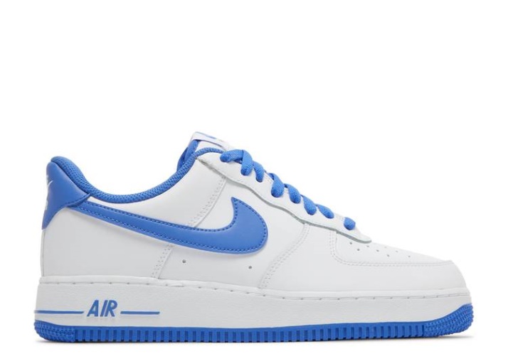 Nike Air Force 1 '07 - Blanco Azul Medio