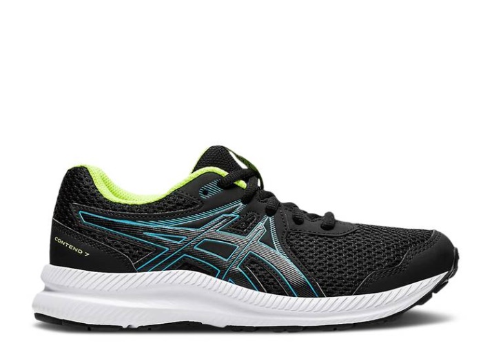 Asics Contend 7 Gs - Negro Digital Aqua