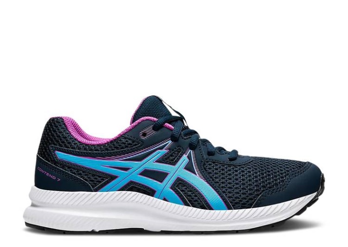 Asics Contend 7 Gs - Azul Francés