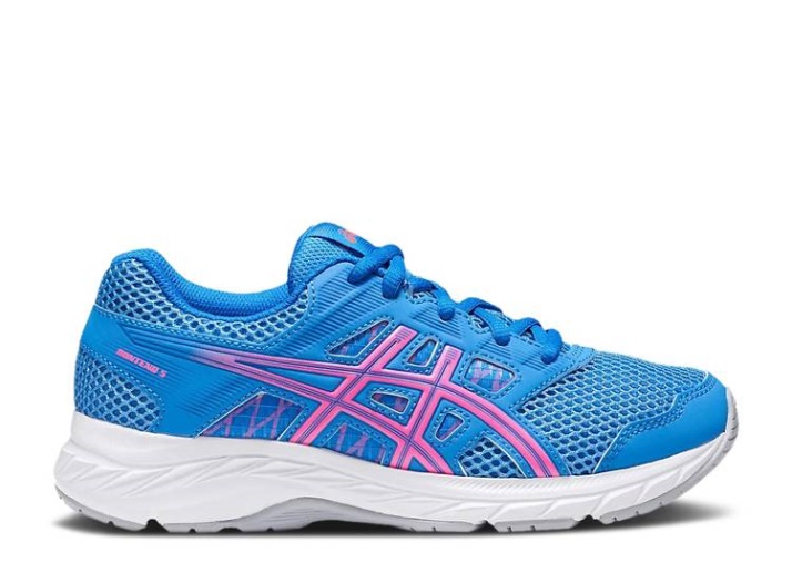 Asics Contender 5 Gs - Costa Azul Rosa Fuerte
