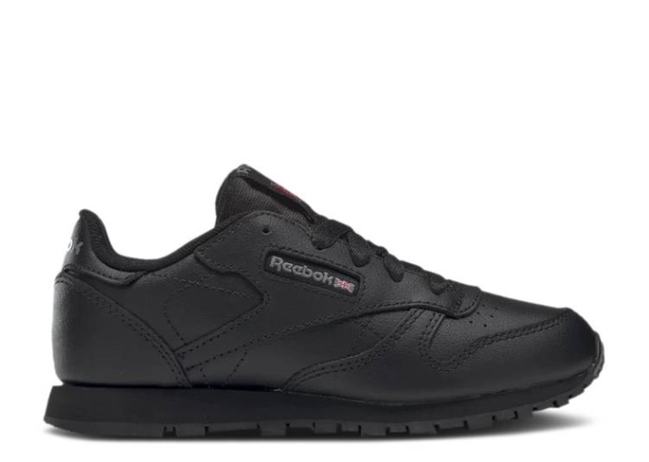 Reebok Classic Cuero Niño - Triple Negro