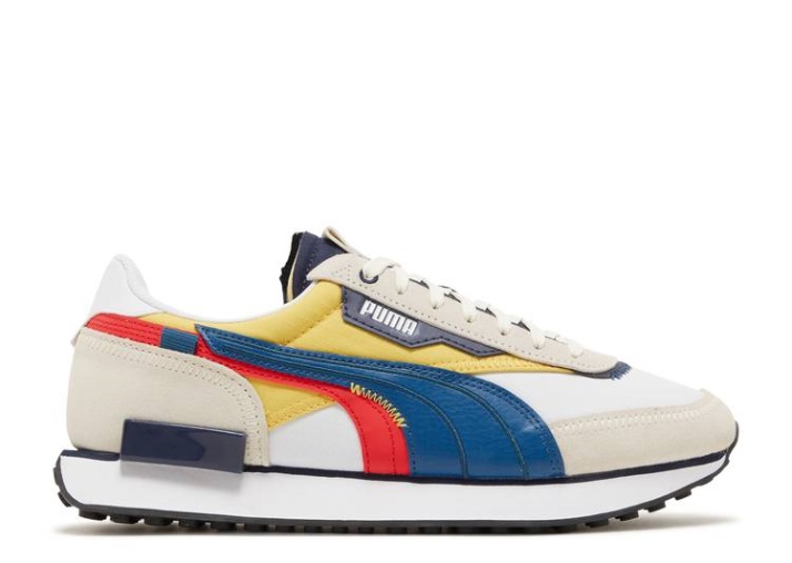 Puma Future Rider - Desplazado Blanco/navegación Azul