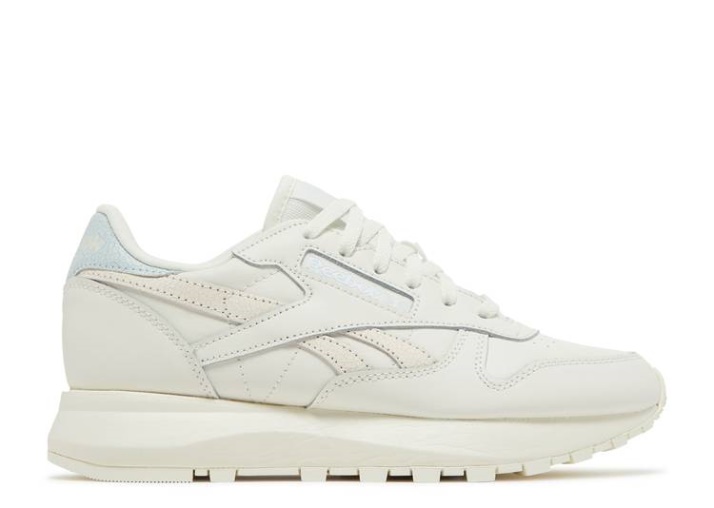 Reebok Wmns Classic Leather Sp - Chalk Glass Azul