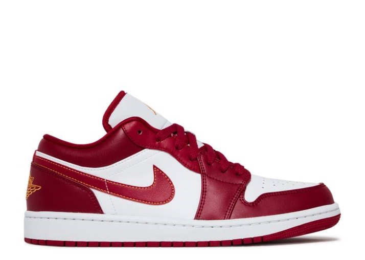 Air Jordan 1 Bajo - Rojo Cardenal