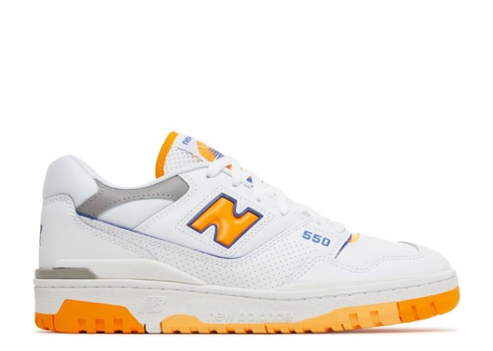 New Balance 550 - Lakers Pack Blanco/naranja Vibrante