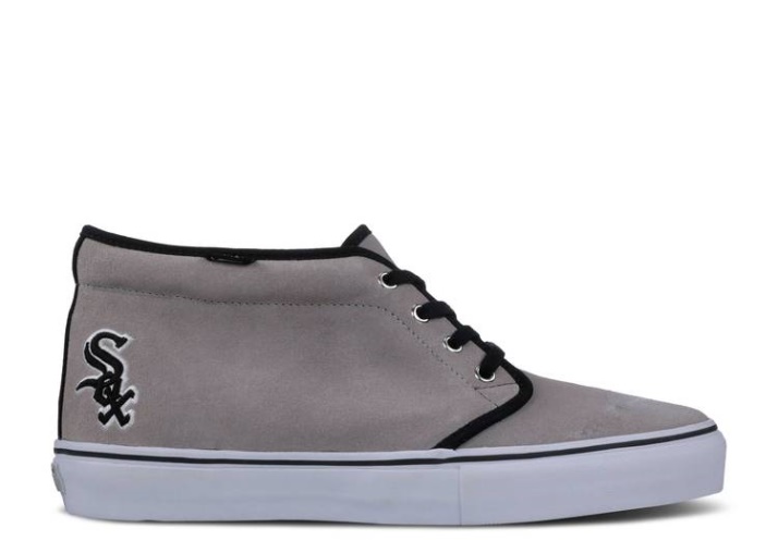 Vans Mlb X Bóveda X Chukka Boot Lx - Medias Blancas De Chicago