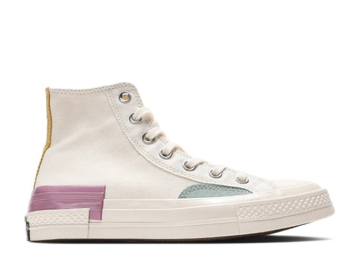 Converse Wmns Chuck 70 Alto - Blanco Multi
