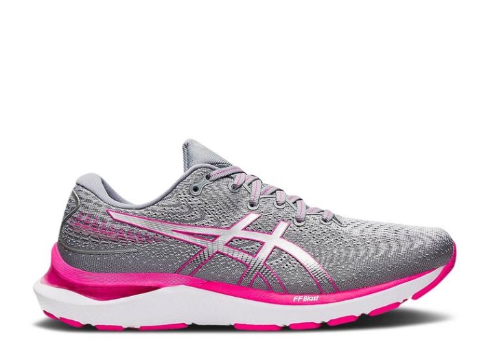 Asics Mujer Gel Cumulus 24 - Hoja Roca Rosa Resplandor