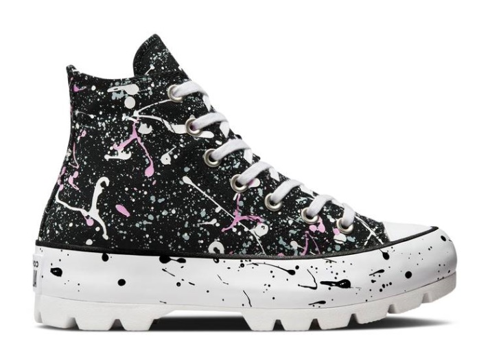 Converse Wmns Chuck Taylor All Star Luged High - Salpicaduras De Pintura