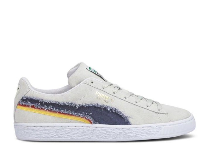 Puma Suede - Triplex Denim White/peacoat