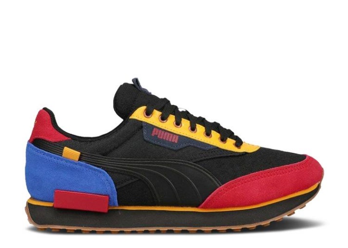 Puma Future Rider - Futurismo Global Negro/hechizado/azafrán
