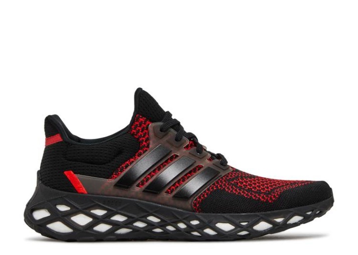 Adidas Ultraboost Web Dna - Negro Rojo Vivo
