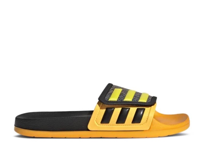 Adidas Adilette Tnd - Negro Amarillo Brillante