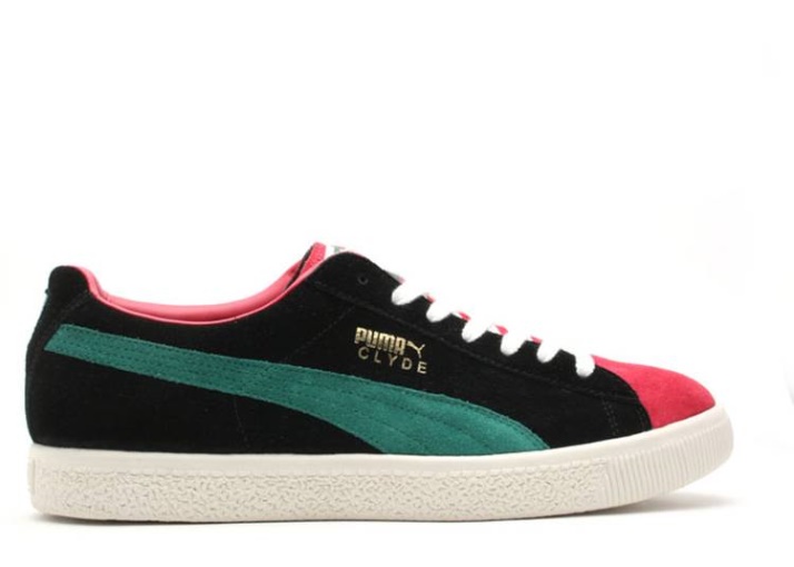 Puma The Clyde Geranio Rojo/verde/negro