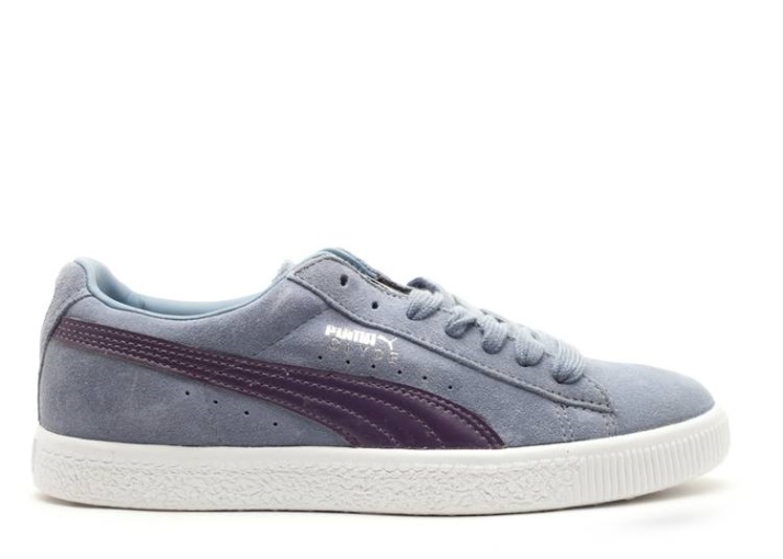 Puma Clyde Premium Piedra De Pedernal/uva Dulce
