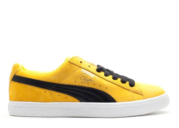 Puma Clyde Script Espectros Amarillo/negro