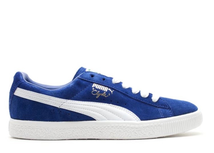 Puma Clyde Script Mazarine Azul/blanco