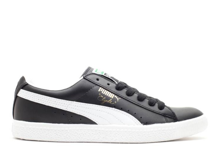 Puma Clyde Cuero Fs Negro/blanco