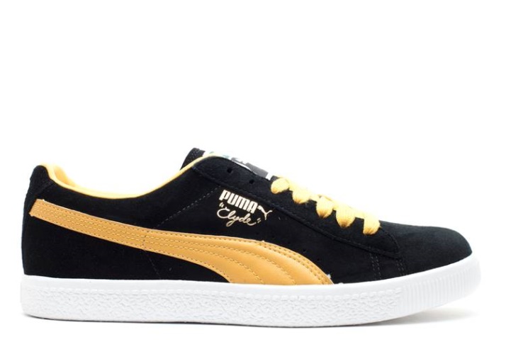 Puma Clyde Script Negro/amarillo Mineral