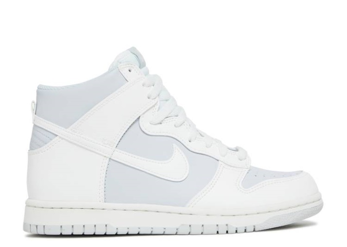 Nike Dunk High Gs - Cumbre Blanco Platino Puro
