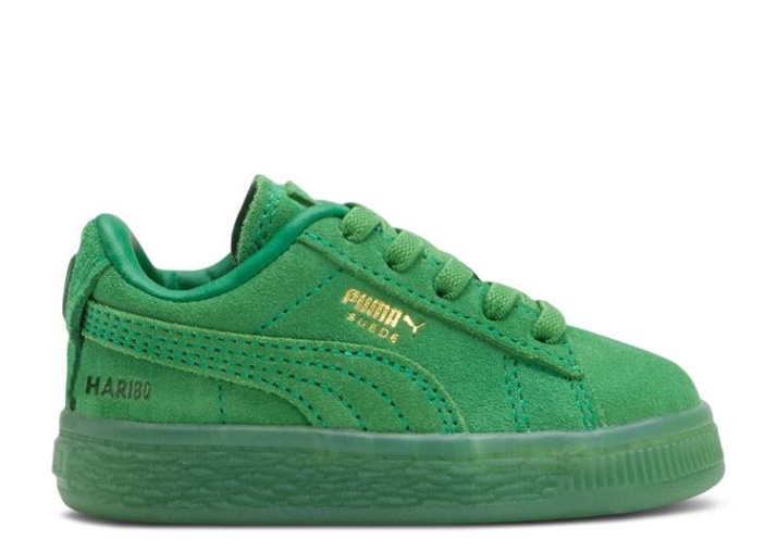 Puma Haribo X Suede Infant - Verde Amazon
