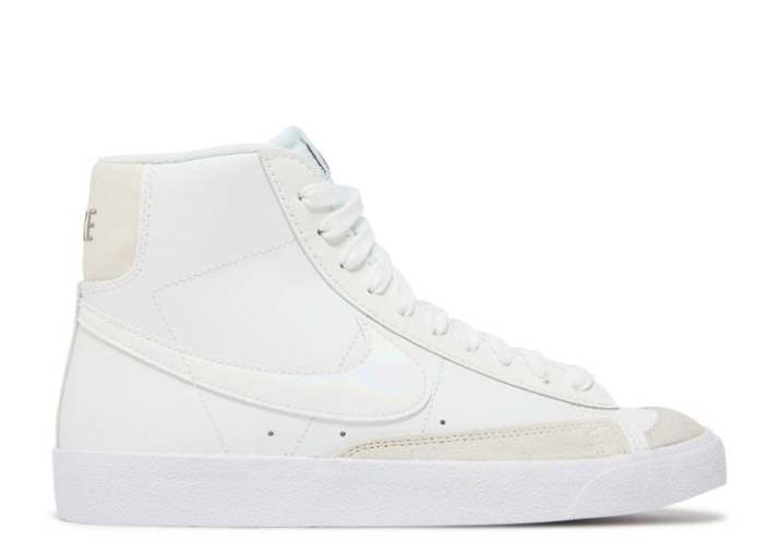Nike Blazer Mid '77 Gs - Blanco Marrón Orewood Claro