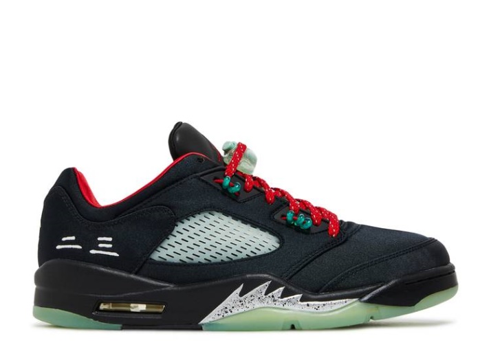 Clot X Air Jordan 5 Retro Bajo - Jade