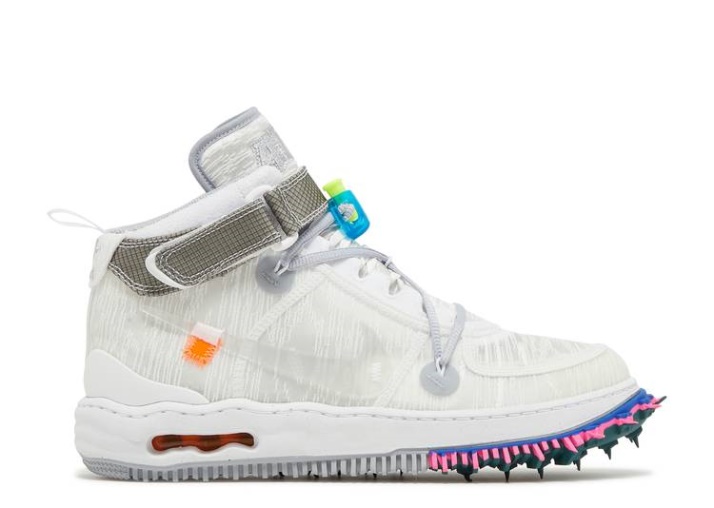 Nike Off White X Air Force 1 Mid - Blanco