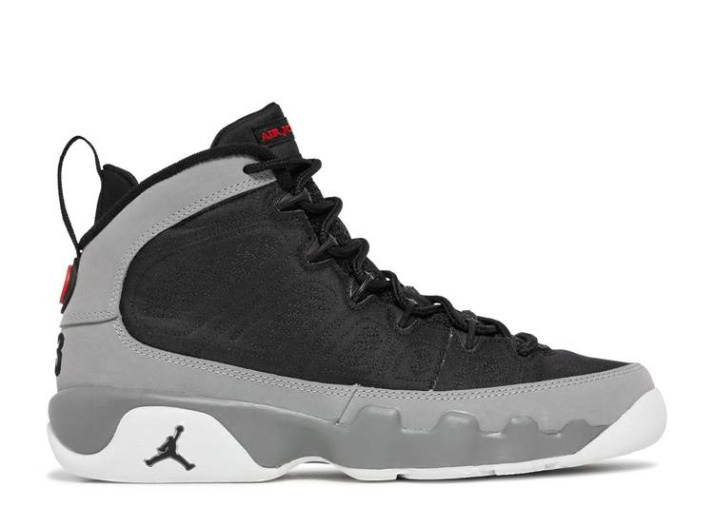 Air Jordan 9 Retro Gs - Gris Partícula