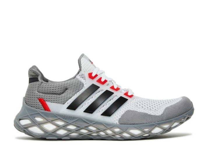 Adidas Ultraboost Web Dna - Gris Rojo Intenso