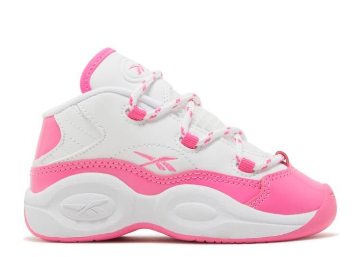 Reebok Question Mid Niño - Atomic Pink
