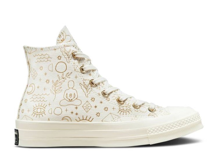 Converse Wmns Chuck 70 Alto - Elementos Dorados