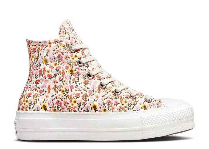 Converse Wmns Chuck Taylor All Star Plataforma Elevadora Altas - Florales