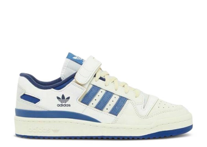 Adidas Forum Bajas - Blanco Trace Royal