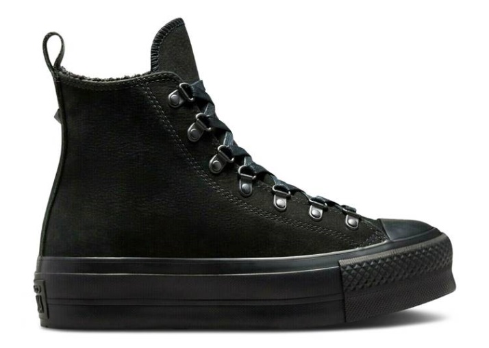 Converse Chuck Taylor All Star Lift Alto - Triple Negro