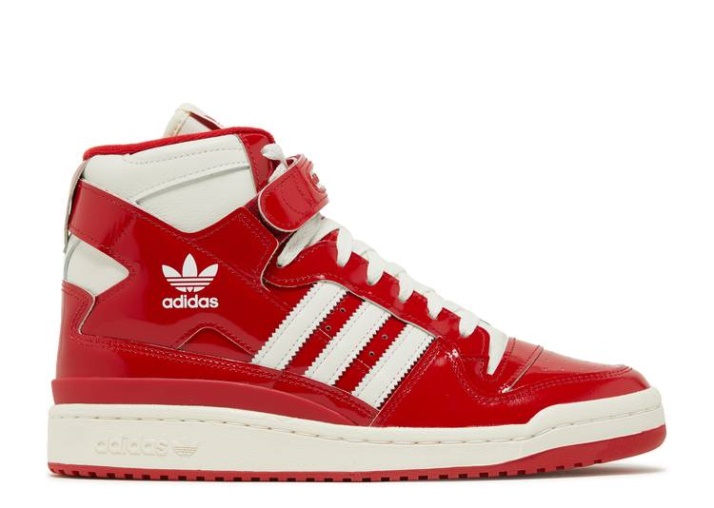 Adidas Forum 84 High - Charol Rojo