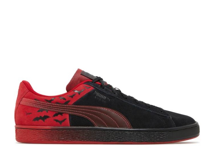Puma Batman X Suede Classic - Negro Barbados Cereza