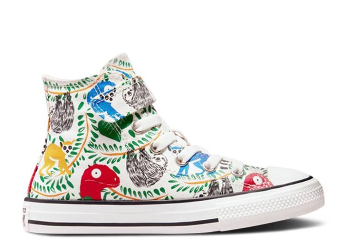 Converse Chuck Taylor All Star Easy-on High Ps - Animales Multicolores