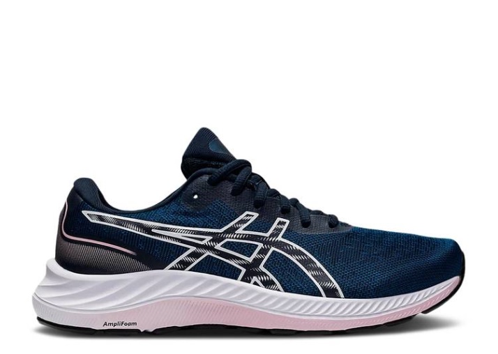 Asics Mujer Gel Excite 9 D Wide - Azul Mako