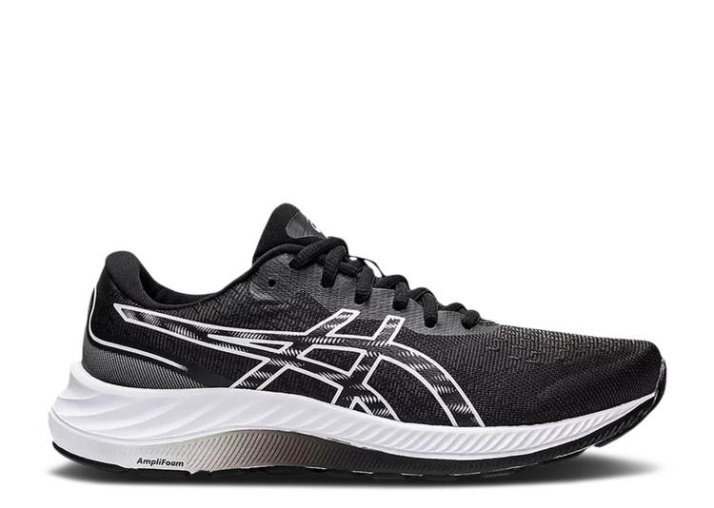 Asics Mujer Gel Excite 9 D Wide - Negro Blanco