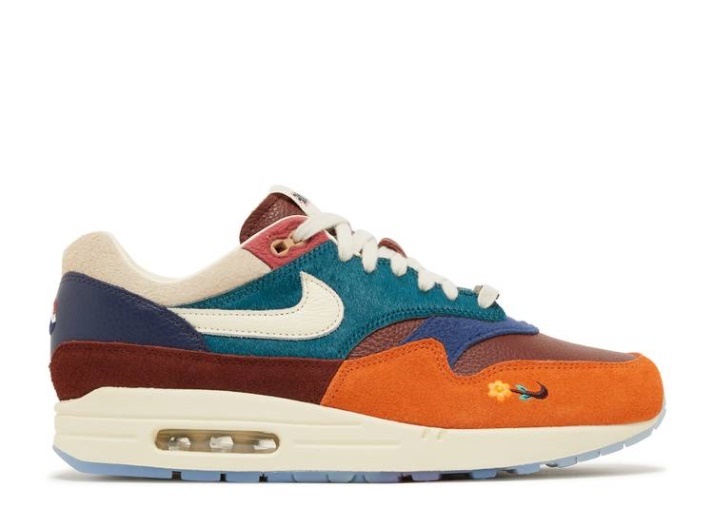 Nike Kasina X Air Max 1 Sp - Won-ang Especias/rojo/verde/leche De Coco