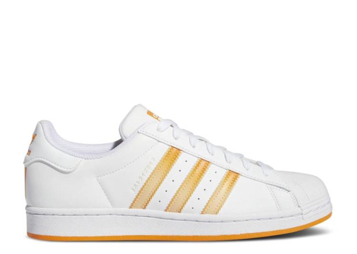 Adidas Superstar - Blanco Naranja Rush