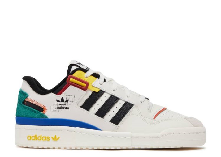 Adidas Forum Display Low - Blanco Multi
