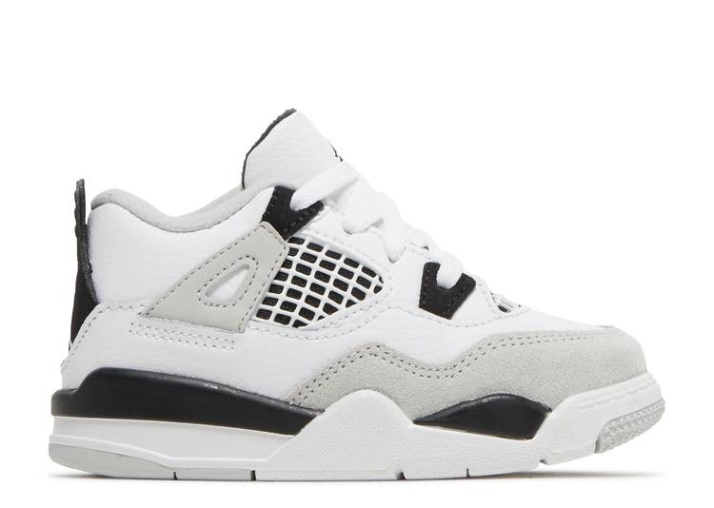 Air Jordan 4 Retro Td - Negro Militar